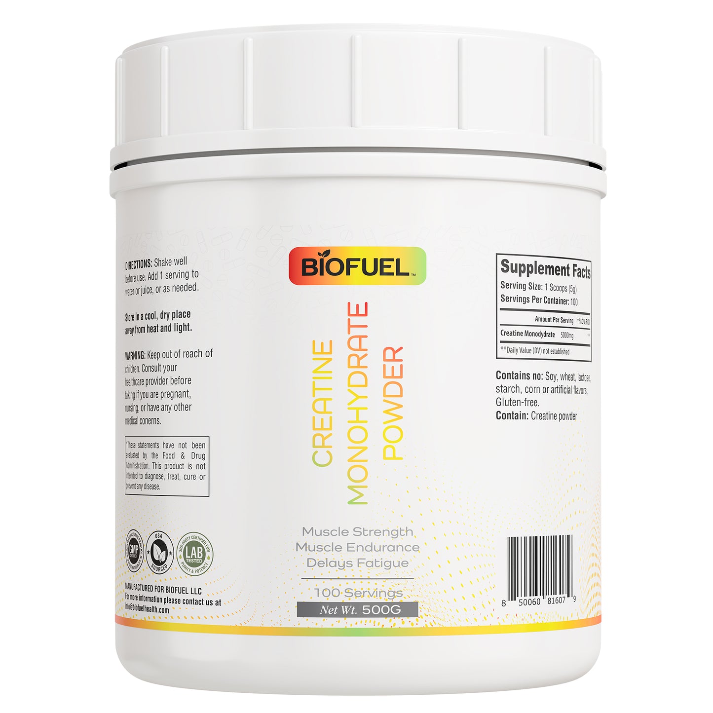 Creatine Monohydrate Powder